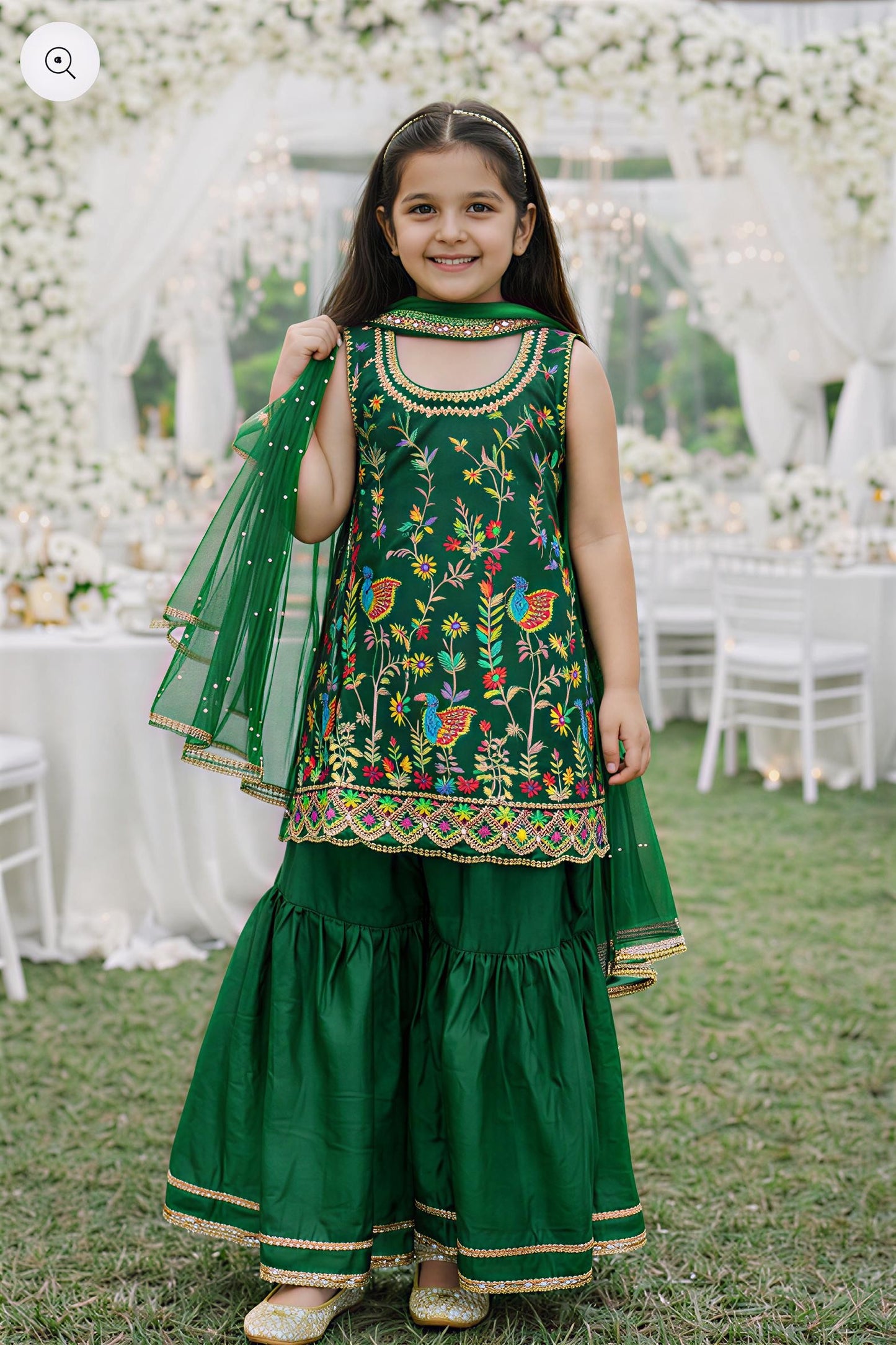 Beautiful Kids Sharara set