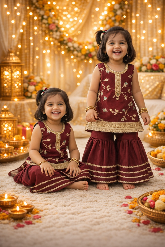 Cute Sharara Set